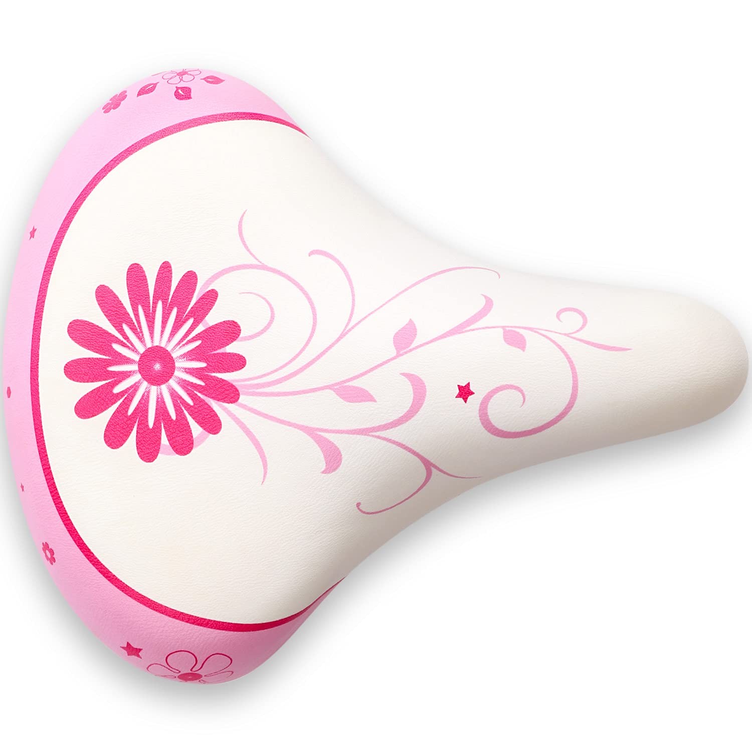 Seat Bicycle Saddle For Girls & Boys Waterproof Wide Soft Bi
