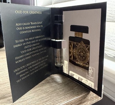 Initio Parfums Oud For Greatness Eau de Parfum Sample Spray 1.5ml / 0.05 fl. oz.