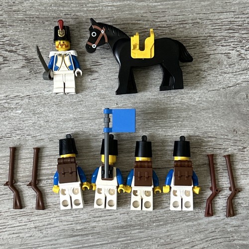 Lego mini figure 5 X Imperial Soldier & horse Mini figure With accessories - Picture 2 of 2