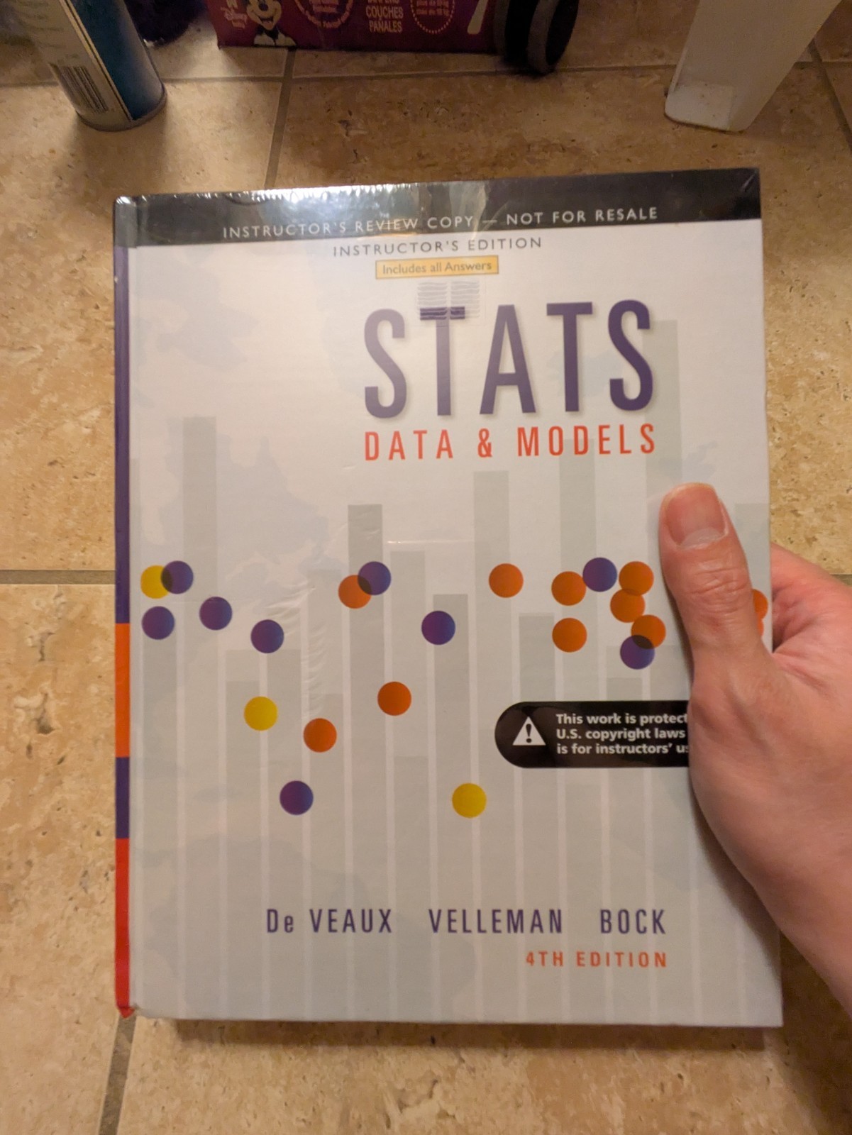 Like-New Stats: Data & Models 4e by De Veaux, Velleman, Bock