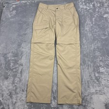 Columbia Kestrel Trail II Stretch Convertible Pants Women's Size 8 Khaki Hiking
