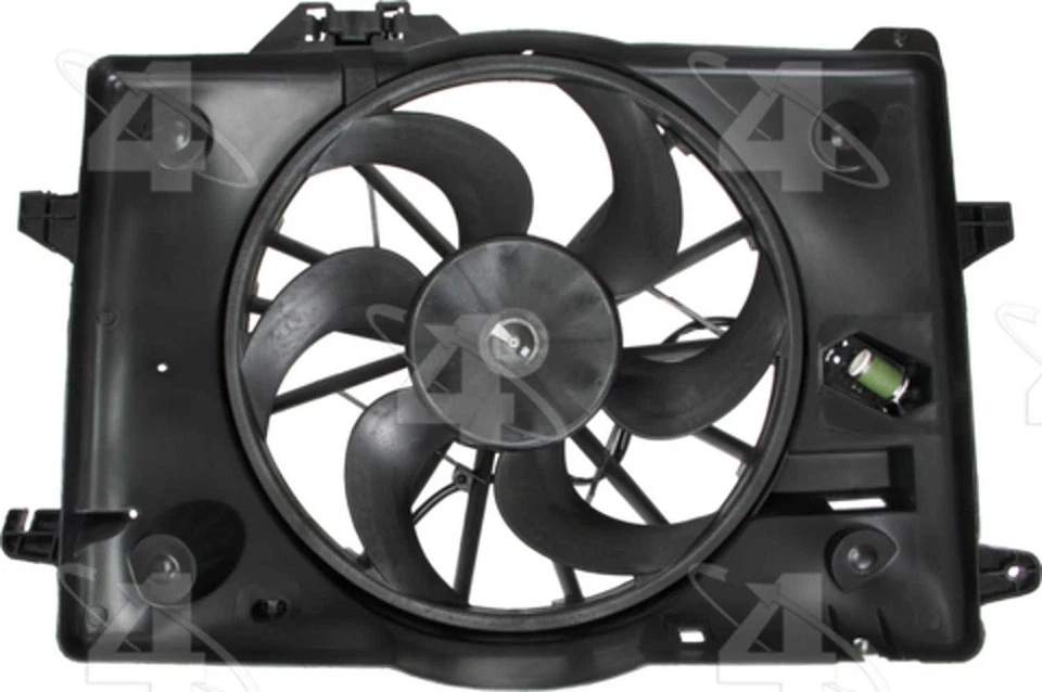 Вентилятор охлаждения двигателя в сборе подходит для Mercury Grand Marquis 2000-2002 годов выпуска ЧЕТЫРЕ СЕЗОНА - Изображение 3 из 3