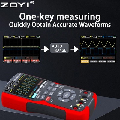 ZOYI 703S 3 in 1 Handheld Digital Oscilloscope Multimeter 50MHz