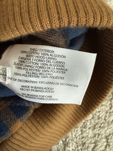 NWT WOOLRICH GREEN LABEL COLLECTION MenS Work Canvas Hooded Jacket Brown XXL 2XL - Picture 10 of 15