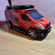 Micro Machines Red Van SVC Super Van City Transforming Playset Hasbro 2020