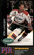 Rod Langway 1992-93 Parkhurst #433 Washington Capitals