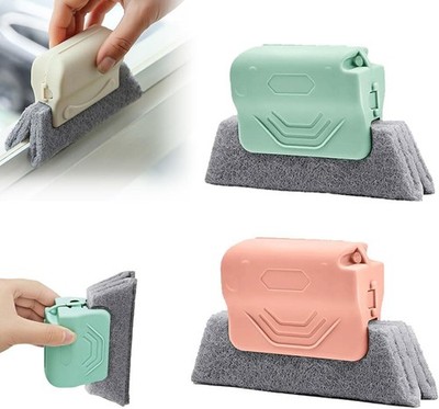 Magic Window Track Cleaner, 2026 New Window Groove Cleaning Brush Tools Set,