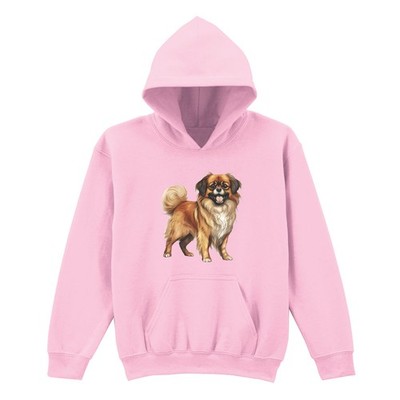 Tibet Spaniel Hund Tier Kinder Hoodie Grafik Pullover