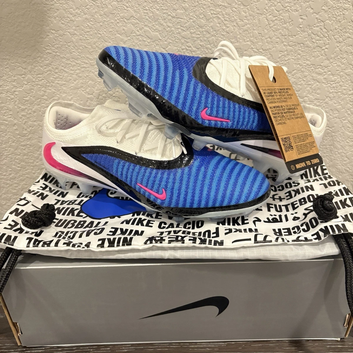 シューズ NIKE PHANTOM6EliteFG Las mejores ofertas en Nike Phantom 6 Elite AG Low Racer Blue | eBay