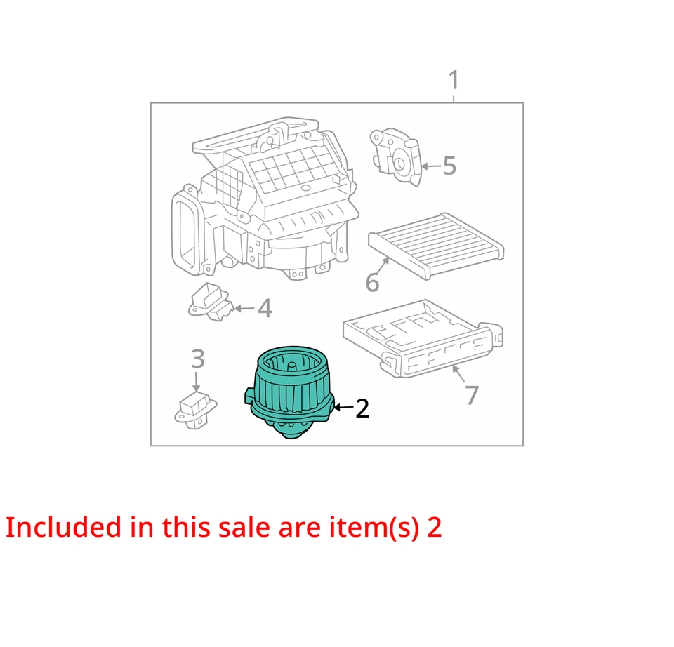 Toyota Camry 2003 motor soplador fabricante de equipos originales usado 107 k millas SE se adapta a Solara 04-08 Foto 3 de 4
