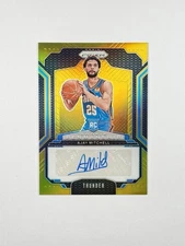 2024-25 Panini Prizm - Rookie Penmanship Ajay Mitchell #RPE-AJY GOLD /10