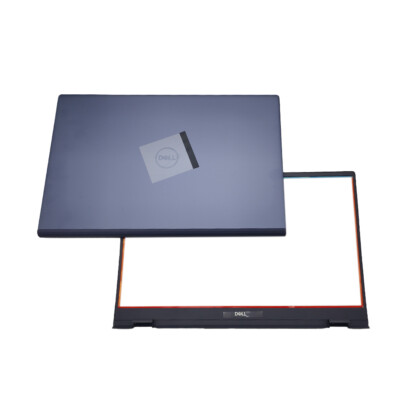 New LCD Back Cover+ Bezel For Dell Inspiron 5501 5502 Top Lid Blue 061DXH 0H00F3