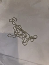 Chrome Hearts Silver Ball Chain 30” Brand New 100% Authentic 