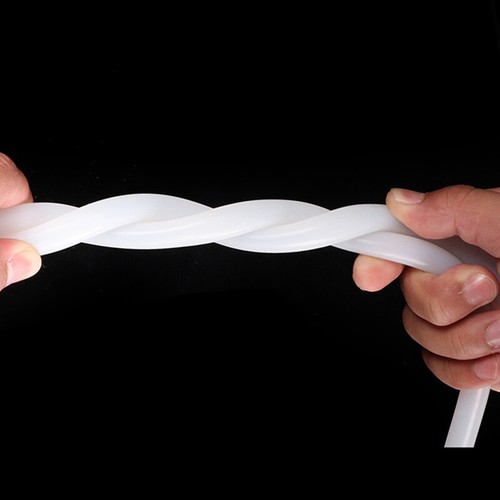 High Temp White Silicone Tube Flexible Soft Tubing Hose Industrial Grade Various - Picture 5 of 10