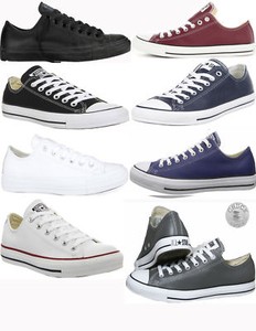 converse piel hombre