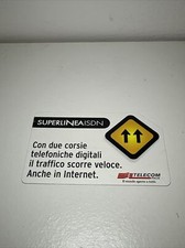 SCHEDA TELEFONICA TELECOM L 5.000 SUPERLINEA ISDN