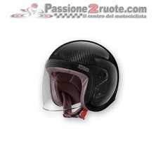 Casco jet Freeride Carbonio retro cafe racer old style free ride vintage custom 