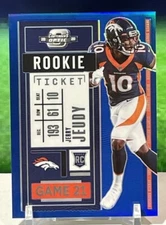 2020 Contenders Optic Jerry Jeudy "Rookie Ticket" RARE #/99 MINT🔥