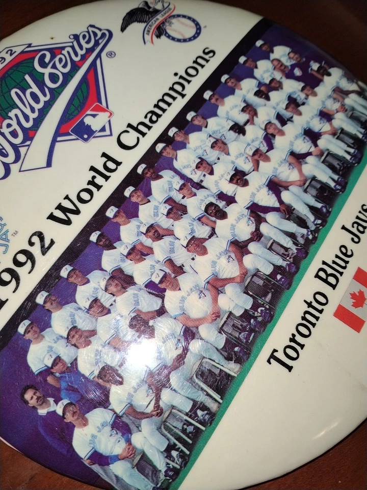 Atlanta Braves/Toronto Blue Jays 1992 World Series Limited Ed. Memorabilia G-VG  - Image 3 of 4