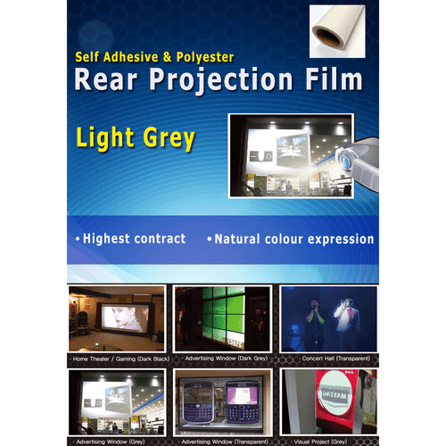 RTL-Y50: Removable Rear Projection Film, Creamy, 1 sheet of 800mm x 600mm - Picture 2 of 5