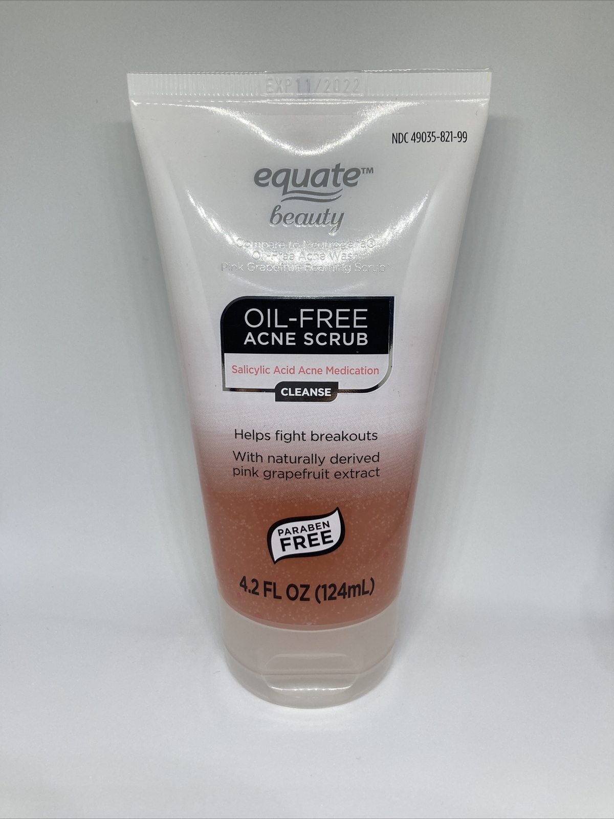 equate pink grapefruit face wash
