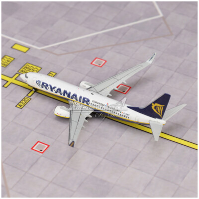 1:400 JC Wings RYANAIR Boeing 737-800 Passenger Airplane Diecast Aircraft Model