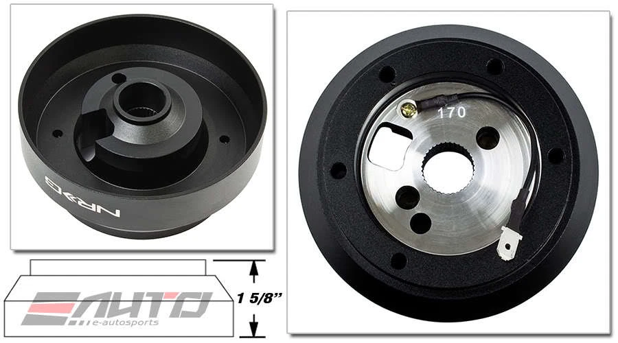 NRG Steering Wheel Short Hub Boss Ididit Flaming River Neon Viper PT Crusier - Image 2 of 3
