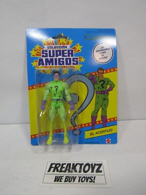 MATTEL COLECCION SUPER AMIGOS EL ACERTIJO - (SPANISH RIDDLER) | eBay