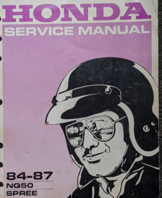 1984 1985 1986 1987 NQ50 Spree Service Shop Reparatur Manuell OEM 61GK803