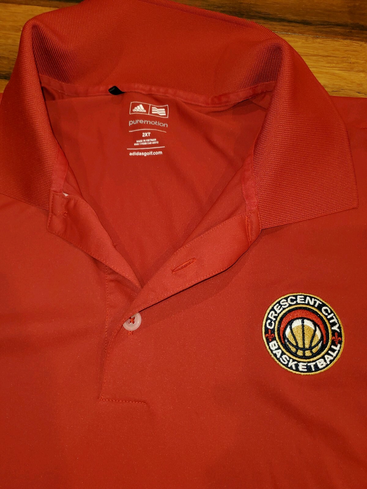 New Orleans pelicans Zion Williamson Adidas Pure Motion coaches team Polo Shirt