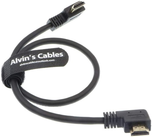 Z Cam E2 L Shape 4K 60P HDMI Cable for Atomos Shinobi Ninja V and Portkeys BM5 - Picture 1 of 4