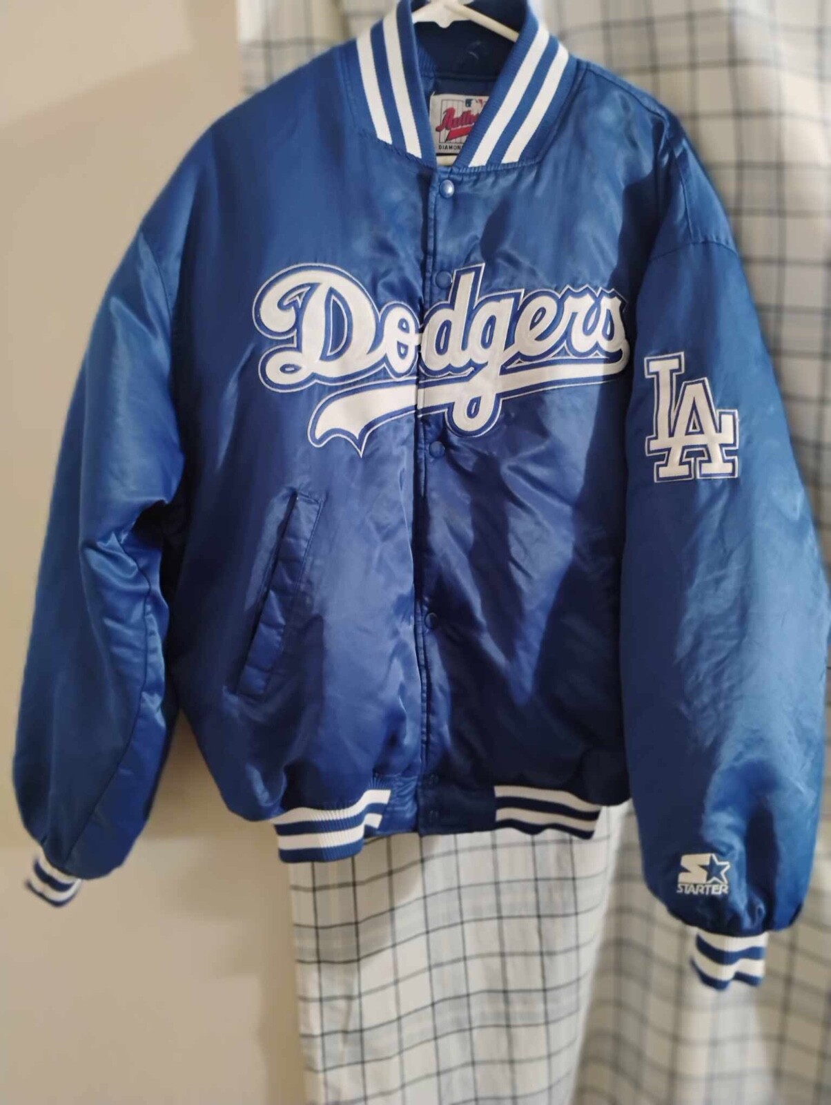 Dodgers Starter Jacket Authentic Diamond Collection Size L
