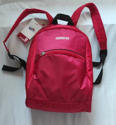 American Tourister Rucksack City Back Pack ROT Red klein 10 L