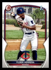 Yilber Herrera 2023 Bowman Prospect 1ST RC #BP-86 Twins Rookie BUY3GET1FREE