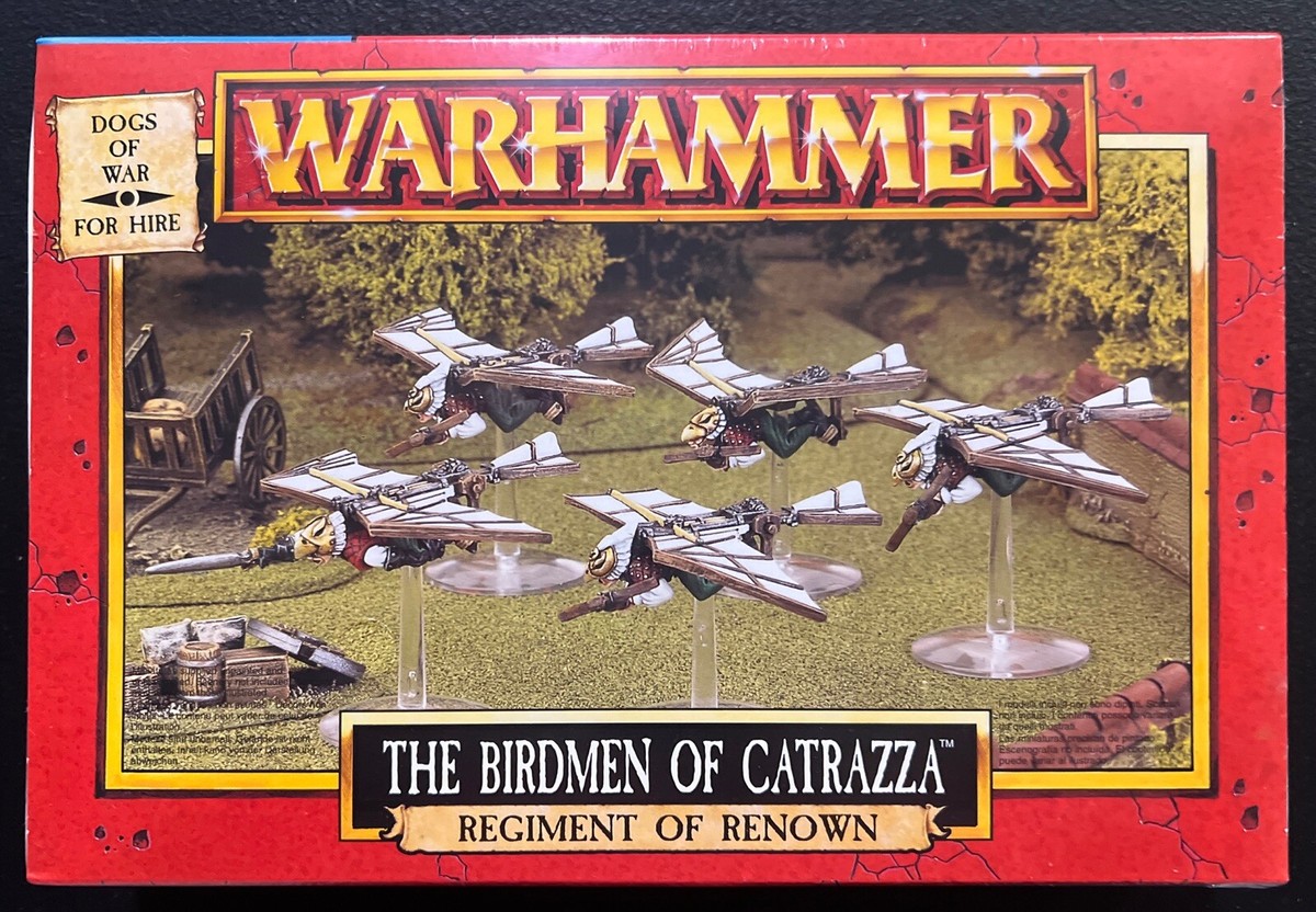 Warhammer Dogs Of War The Birdmen of Catrazza (1998) Sealed NIB