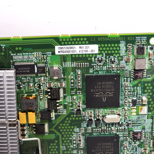 HP 412199-001 System Board Supporting Xeon Processors Proliant - Picture 4 of 6