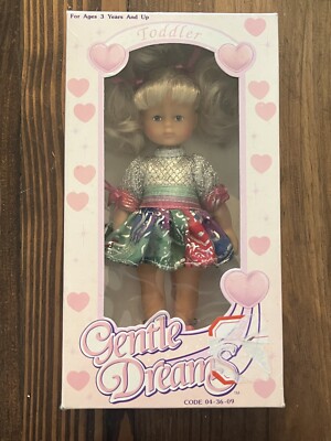 Vintage 1991 Soft Luv Gentle Dreams Toddler Dolls