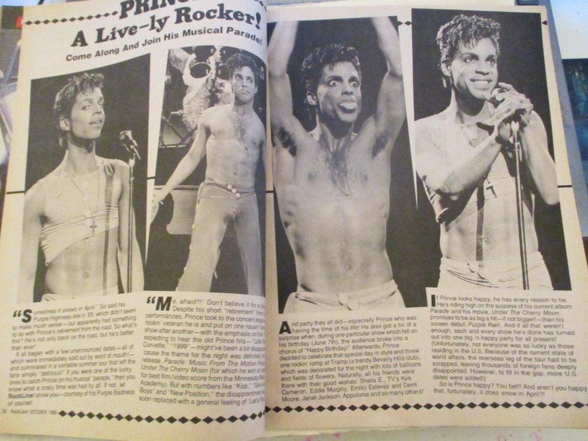 Madonna, Joan Jett, Cyndi Lauper - 16 Magazine Rockline 1986