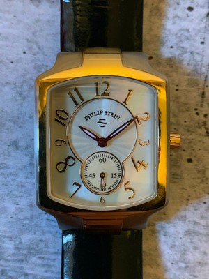 philip stein square watch