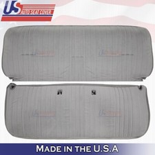 1995 To 2000 Fits Gmc Sierra 1500 2500 Wt Bench Top Bottom Cloth Cover Gray