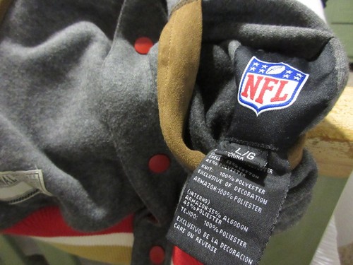 San Francisco 49ers Carl Banks Reversible Jacket New WT - Picture 7 of 15