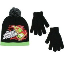 Teenage Mutant Ninja Turtles Boys Hat  Glove Set, One Size