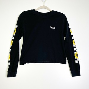 vans black sunflower