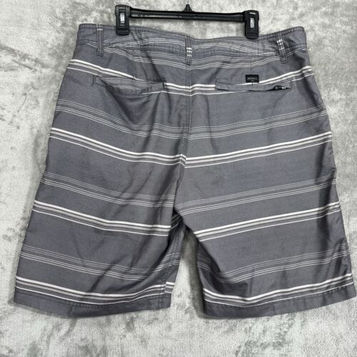 O'Neill Board Shorts Uomo 40 Grigio Ibrido Non Foderato Zip Tasca Posteriore Crociera Viaggio - Foto 2 di 14