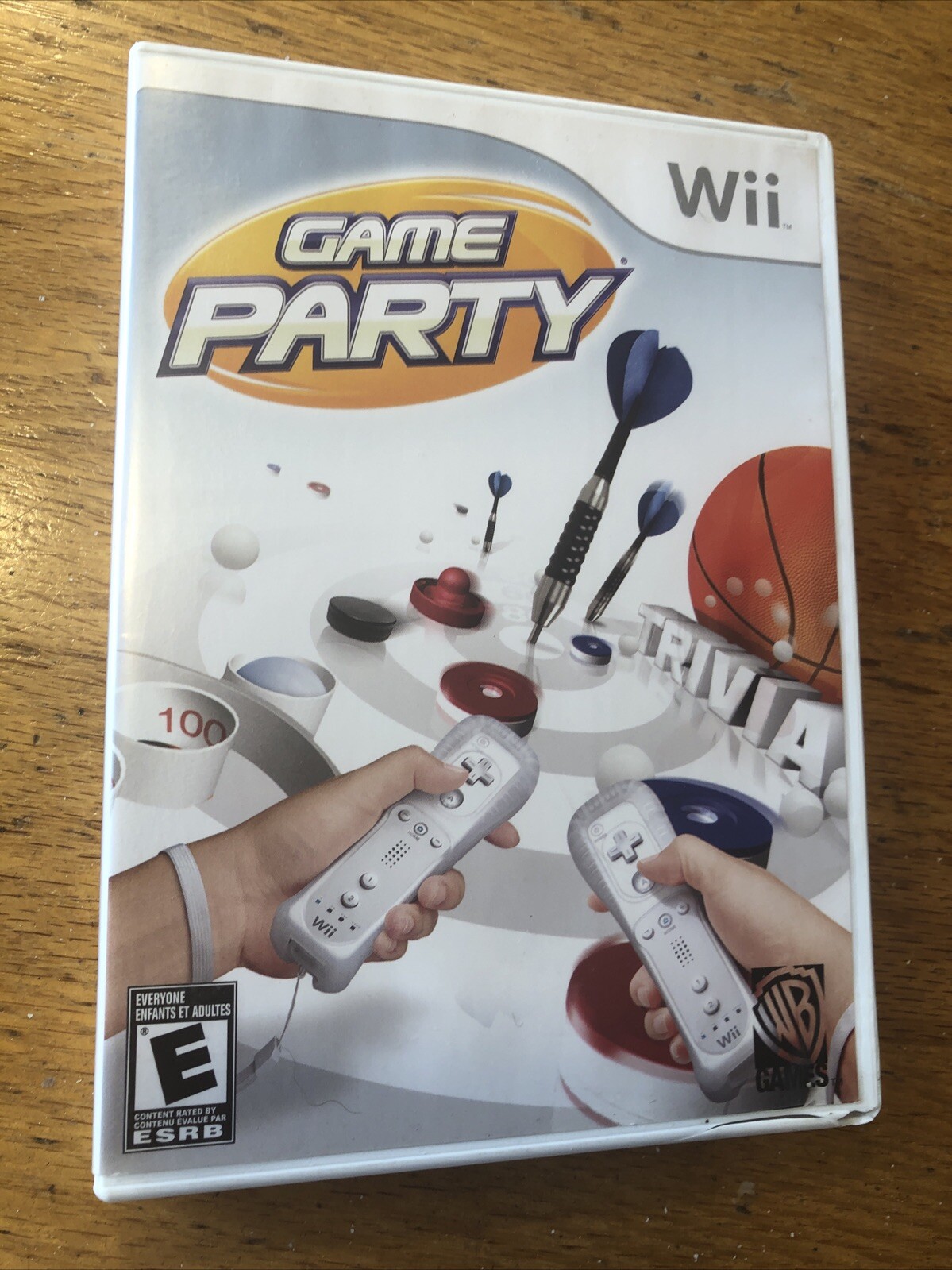 Game Party (Wii, 2007) Case And Manual Only