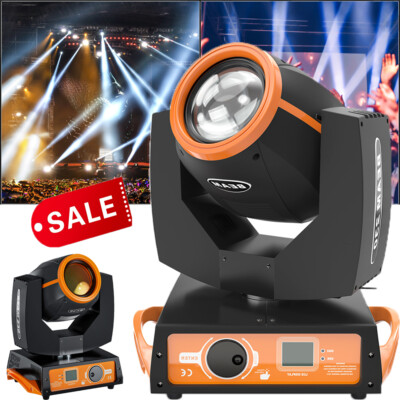 7R 230W RGBW Zoom Moving Head Gobo Stage Lighting 16 Prism Strobe Party DJ Light