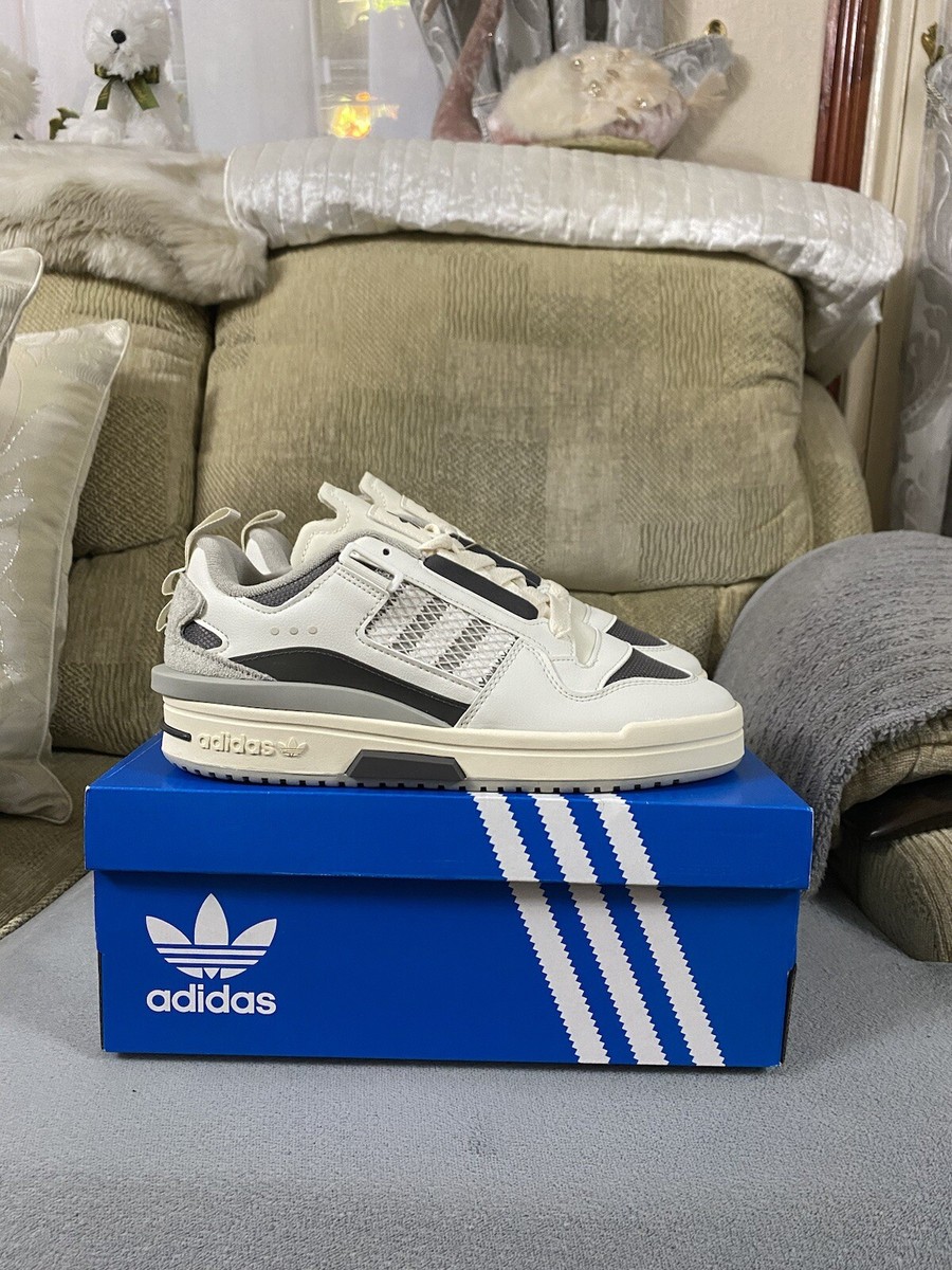 Adidas Originals Forum Mod Low Grey White Trainers Shoes BNIB Size