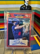 2021 Leaf Pro Set Metal 1989 Base Auto Red Mojo Jake Vogel #PA-JV1 Auto