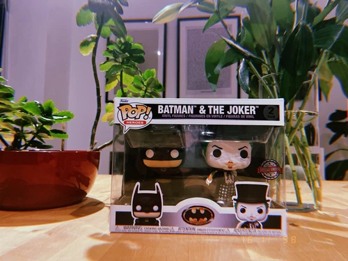 Funko POP! Heroes Batman & The Joker 1989 2-pak Gamestop ekskluzywna figurka winylowa