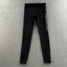 Nike Running Womens Leggings Black Size Small Power Flash Polyester Blend
